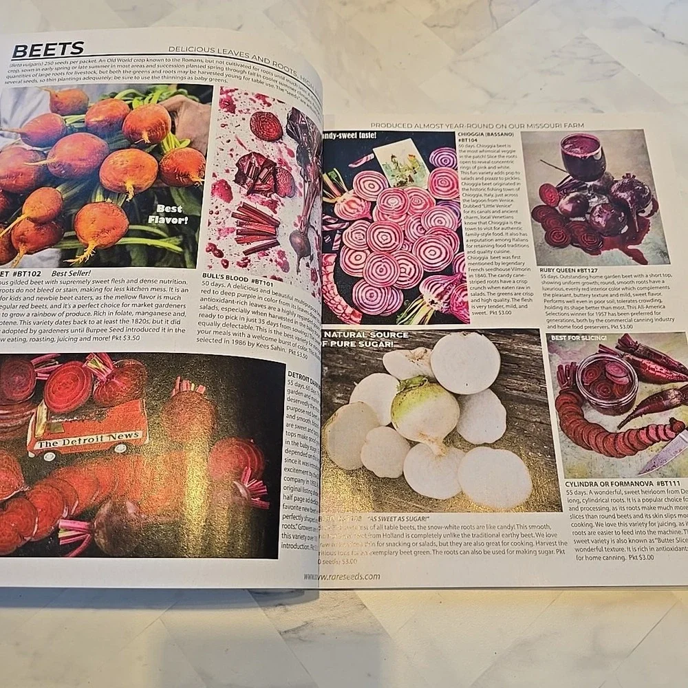 2022 Heirloom Seed Catalog From Baker Creek Heirloom Seeds‎ 25th Catalog